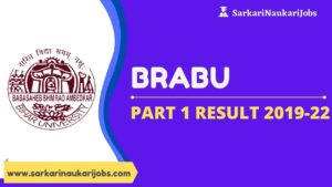 BRABU Part 1 Result 2019-22