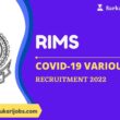 RIMS COVID-19 Recruitment 2021