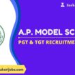 A.P. Model Schools PGT TGT Recruitment 2022