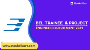 BEL Trainee Project Engineer Recruitment 2022