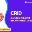 CRID Accountant Recruitment 2022