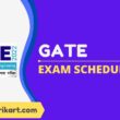 GATE exam schedule 2022