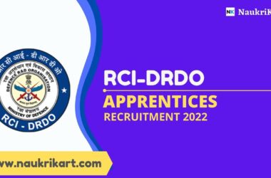 RCI DRDO Apprentices Recruitment 2022