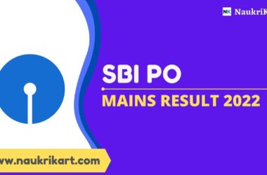 SBI PO Mains Result 2022