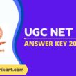 UGC NET Answer Key 2021