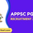 APPSC PGT Recruitment 2022