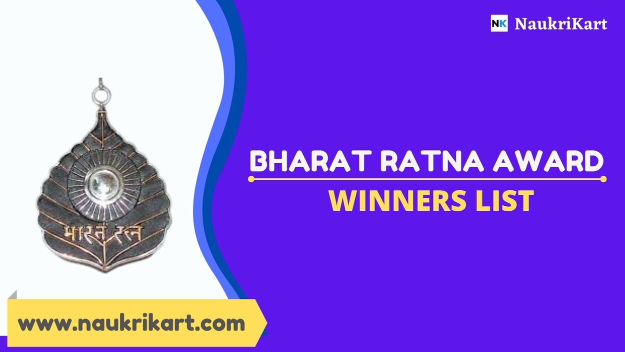Bharat Ratna Award winners List