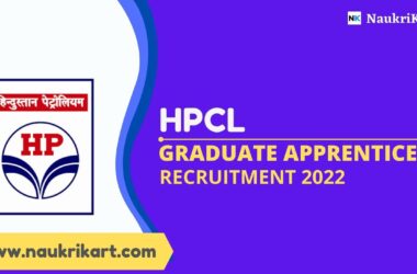 HPCL Graduate Apprentice Recruitment 2022