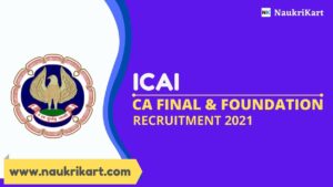 ICAI CA Final, Foundation Result 2021