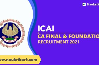 ICAI CA Final, Foundation Result 2021