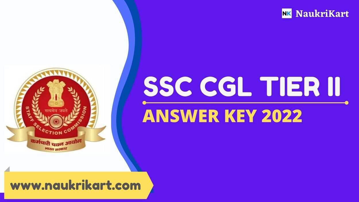 SSC CGL Tier II Answer Key 2022