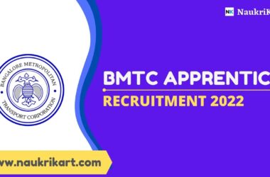 BMTC Apprentice Recruitment 2022