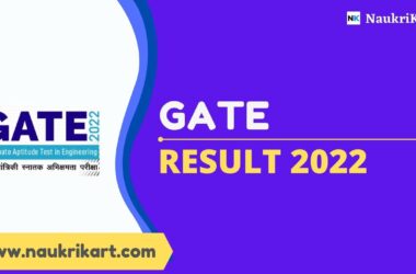 GATE Result 2022