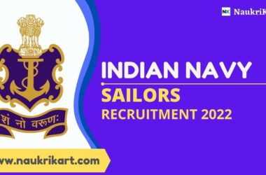Indian Navy Sailors Recruitment 2022