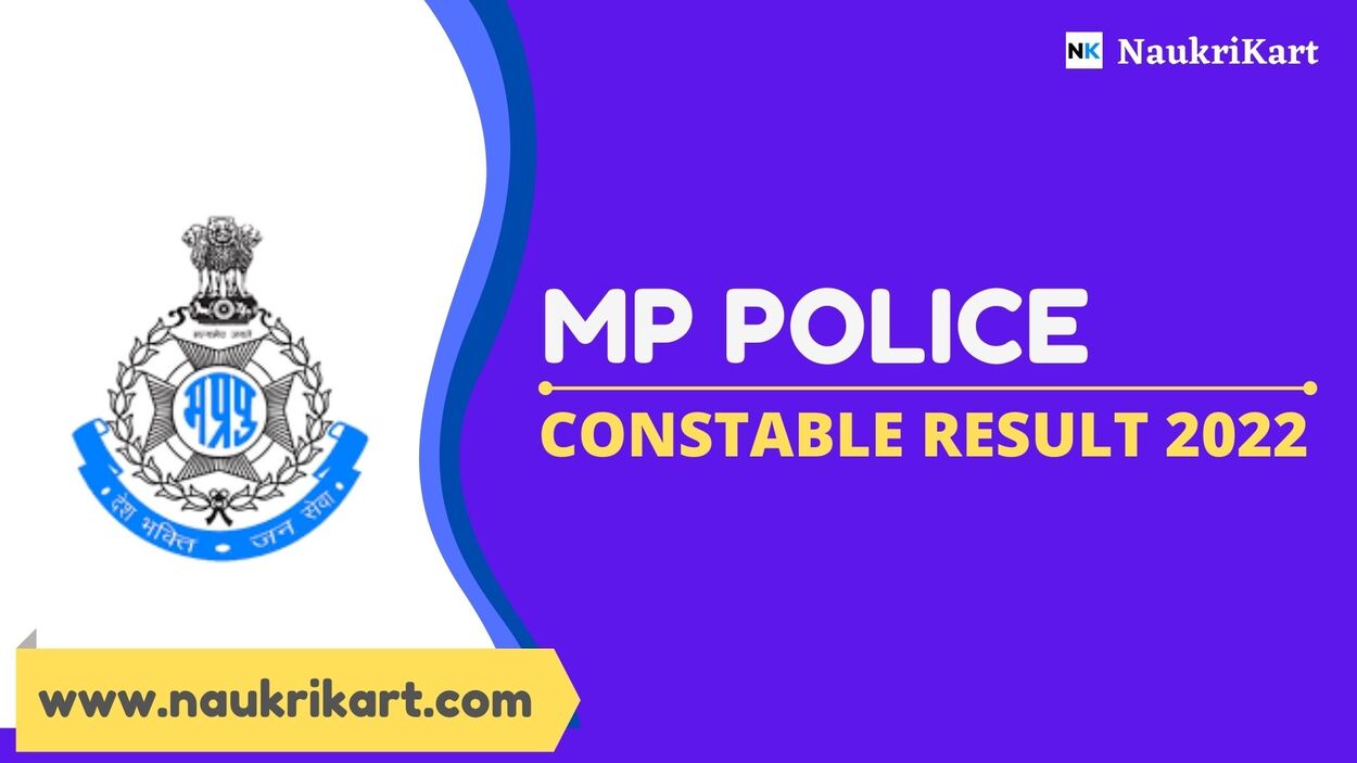 MP Police Constable Result 2022