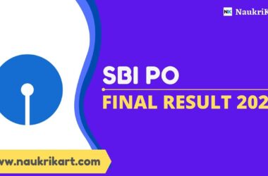 SBI PO 2021 Final Result