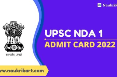 UPSC NDA 1 admit card 2022