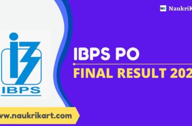 IBPS PO Final Result 2022