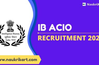 Intelligence Bureau (IB) ACIO Recruitment 2022