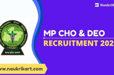 Rashtriya Ayush Mission MP CHO & DEO Recruitment 2022