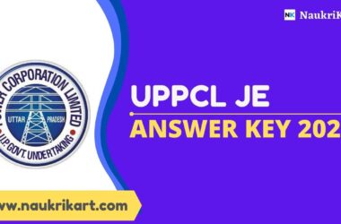 UPPCL JE Answer Key 2022