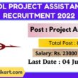 BDL Project Assistant Recruitment 2022