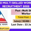 BRO Multi Skilled Worker Recruitment 2022