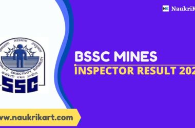 BSSC Mines Inspector Result 2021
