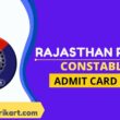 Rajasthan Police Constable Admit Card 2022