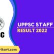 UPPSC Staff Nurse Result 2022