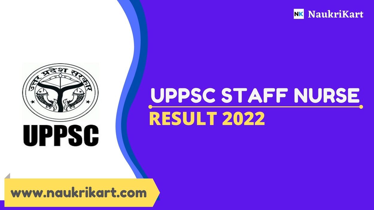 UPPSC Staff Nurse Result 2022