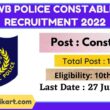 WB Police Constable Recruitment 2022