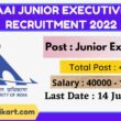 AAI Junior Executive Recruitment 2022