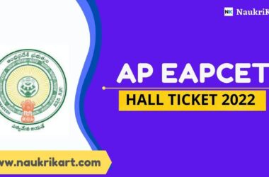 AP EAPCET Hall Ticket 2022
