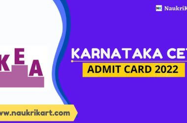 KCET Admit Card 2022