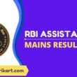 RBI Assistant Mains Result 2022