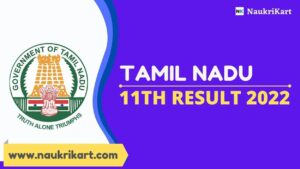 TN 11th Result 2022