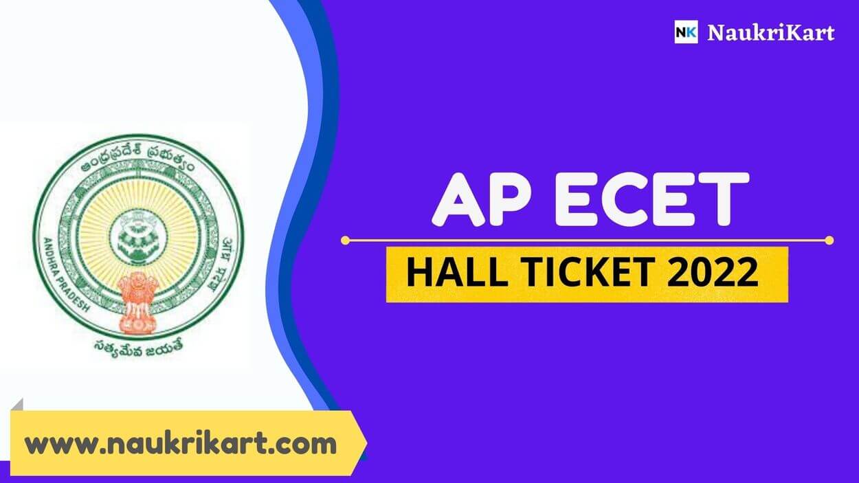 AP ECET Hall Ticket 2022