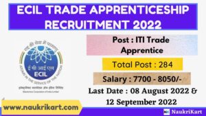 ECIL Trade Apprenticeship Recruitment 2022 2