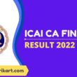 ICAI CA Final Result 2022