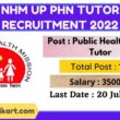 NHM UP PHN Tutor Recruitment 2022