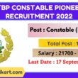 ITBP Constable Pioneer Recruitment 2022