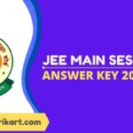 JEE Main Session 2 Answer Key 2022