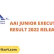 AAI Junior Executive Result 2022