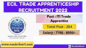 ECIL ITI TRADE APPRENTICE RECRUITMENT 2022