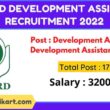 NABARD Development Assistant Recruitment 2022