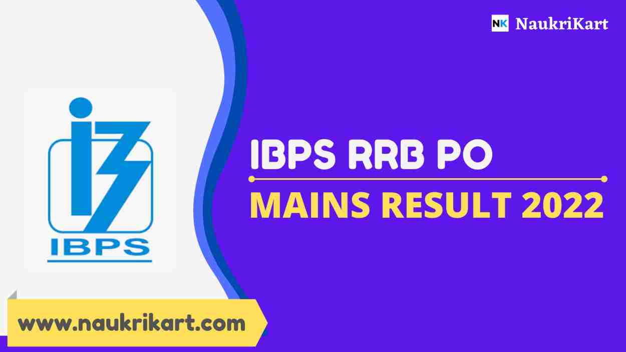 IBPS RRB PO Result 2022 Out
