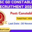 SSC GD Constable Recruitment 2022