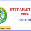 HTET Admit Card 2022