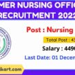 JIPMER Nursing Officer Recruitment 2022